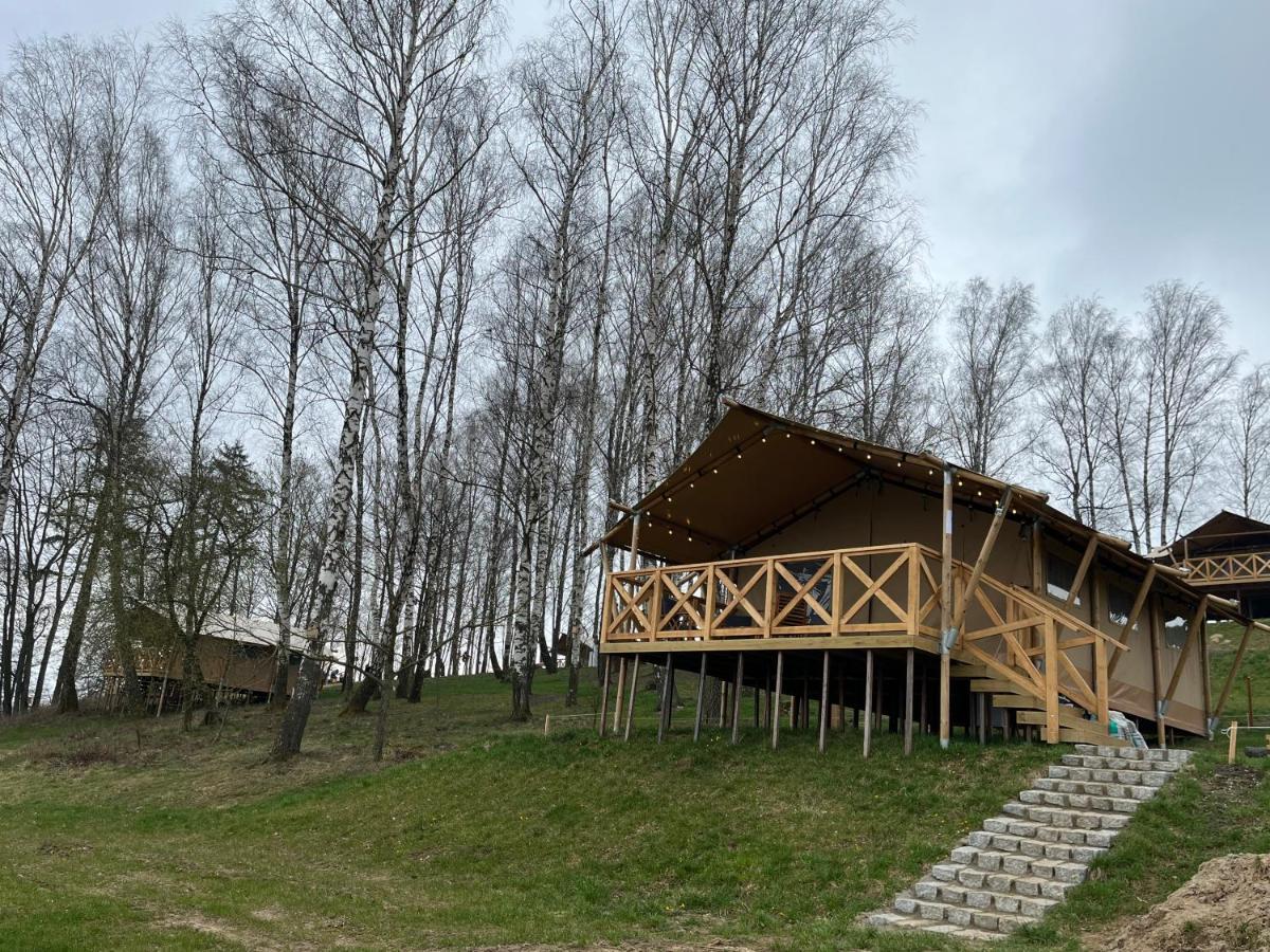 Отель Wioska Wakacyjna Glamila Стерлавки-Велке Экстерьер фото