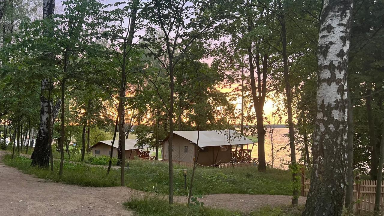 Отель Wioska Wakacyjna Glamila Стерлавки-Велке Экстерьер фото