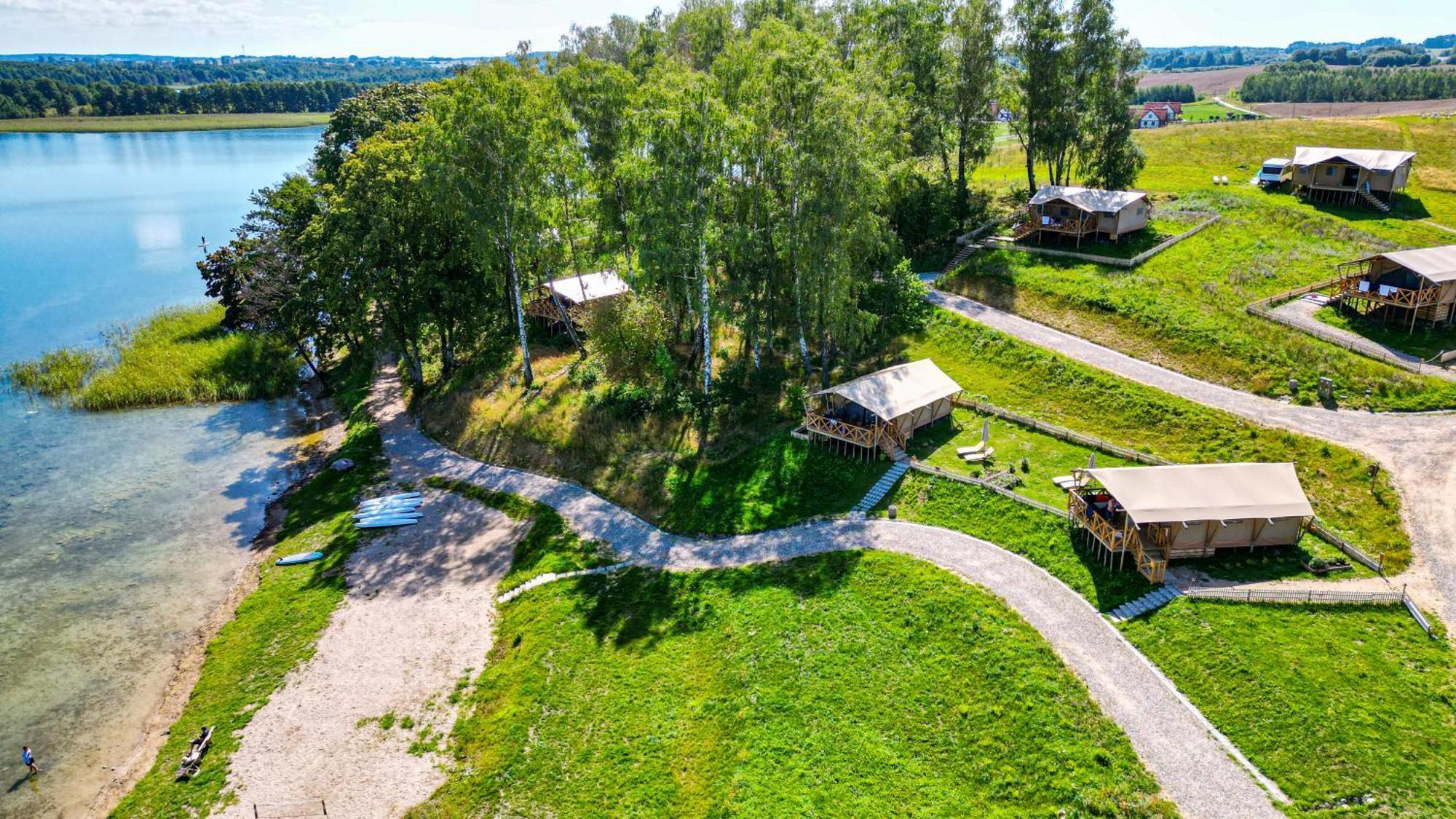 Отель Wioska Wakacyjna Glamila Стерлавки-Велке Экстерьер фото